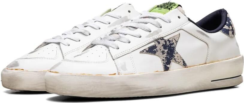 Golden Goose Stardan sneakers met gerafeld effect Wit - Foto 4