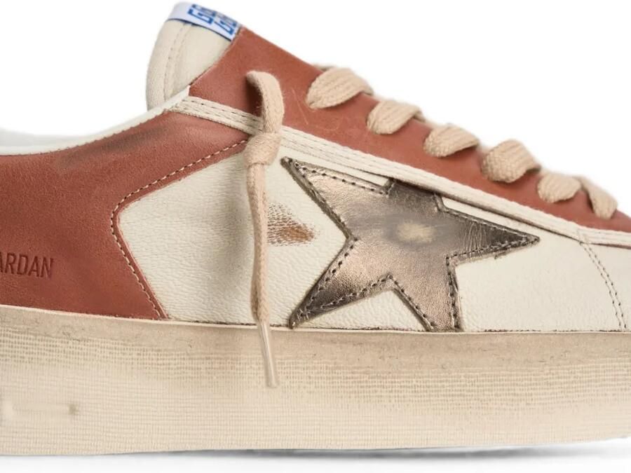 Golden Goose Stardan sneakers met ster-patch Beige - Foto 3