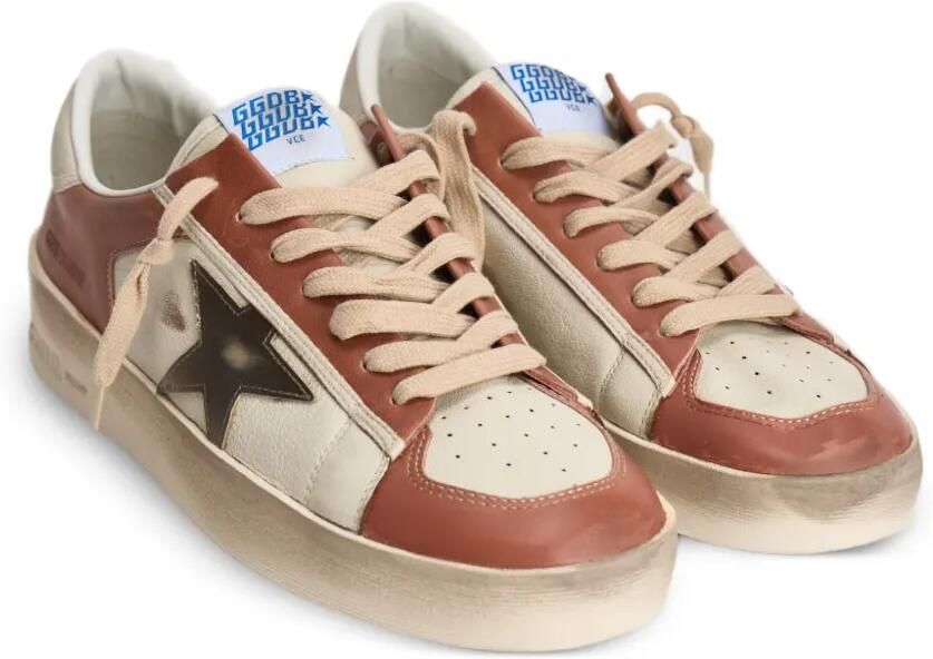 Golden Goose Stardan sneakers met ster-patch Beige - Foto 4