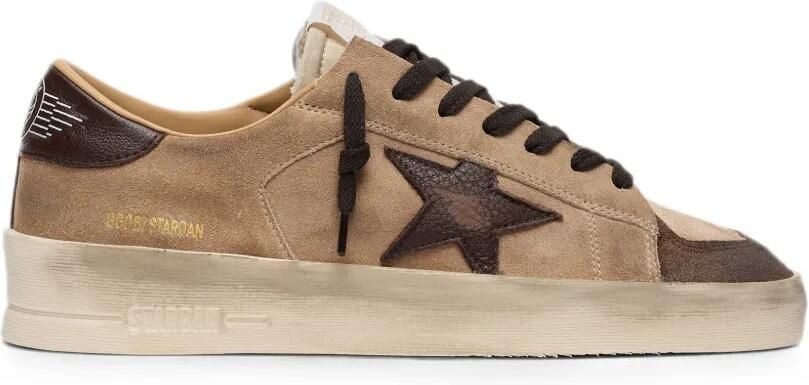 Golden Goose Stardan sneakers met ster-patch Beige