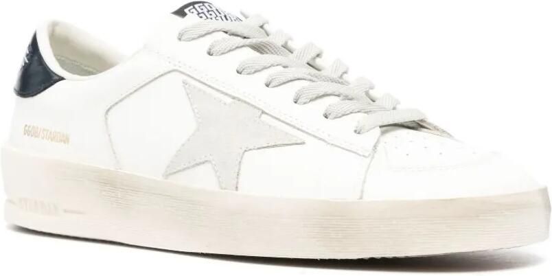 Golden Goose Stardan sneakers met suède ster Wit - Foto 3