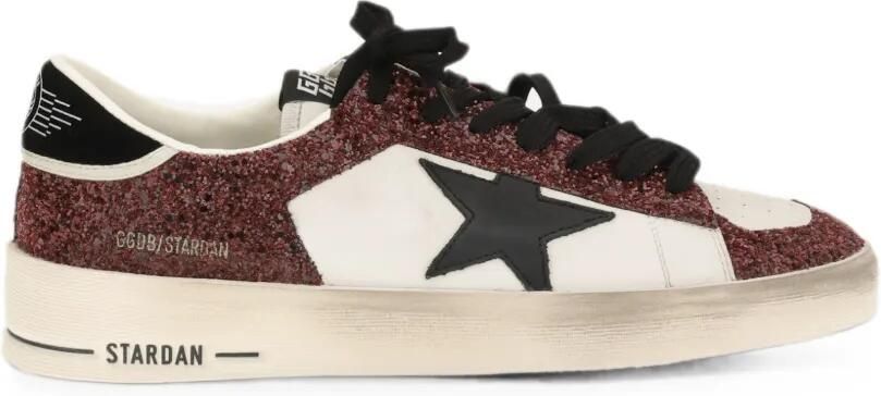 Golden Goose Stardan sneakers verfraaid met glitters Wit