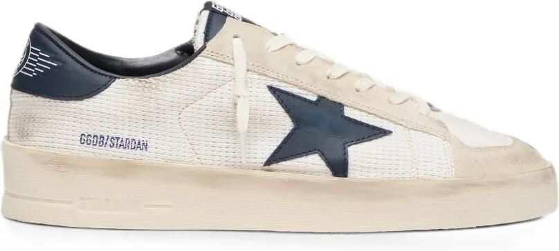 Golden Goose Stardan suède sneakers met ster Beige