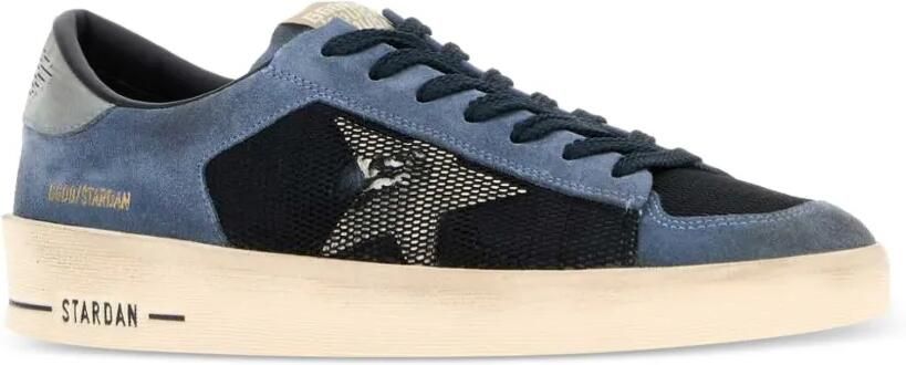 Golden Goose Stardan suède sneakers met witte ster Blauw - Foto 2