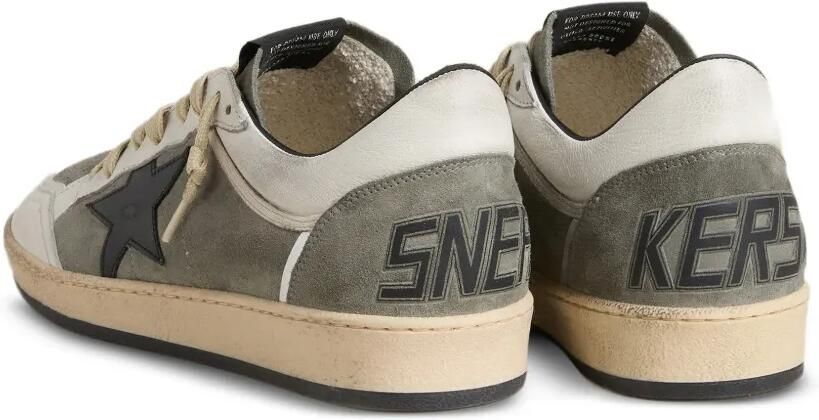 Golden Goose Suède sneakers met sterpatroon Grijs - Foto 4