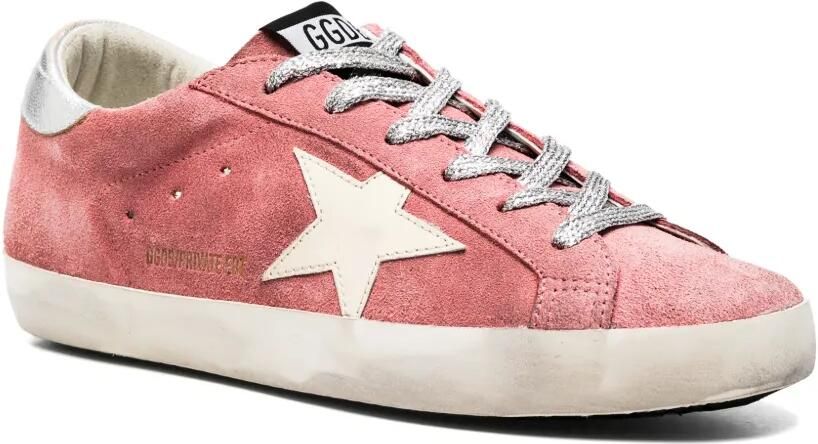 Golden Goose Super-Star classic suède sneakers Roze - Foto 2