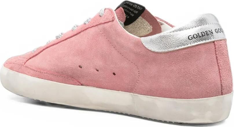 Golden Goose Super-Star classic suède sneakers Roze - Foto 3