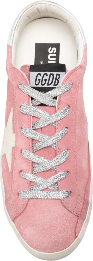 Golden Goose Super-Star classic suède sneakers Roze - Foto 4