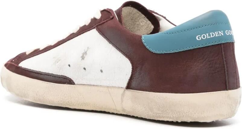 Golden Goose Super-Star Double Quarter leren sneakers Wit - Foto 2