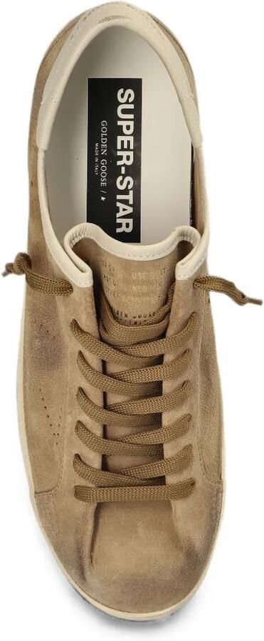 Golden Goose Super-Star gerafelde sneakers Bruin - Foto 3