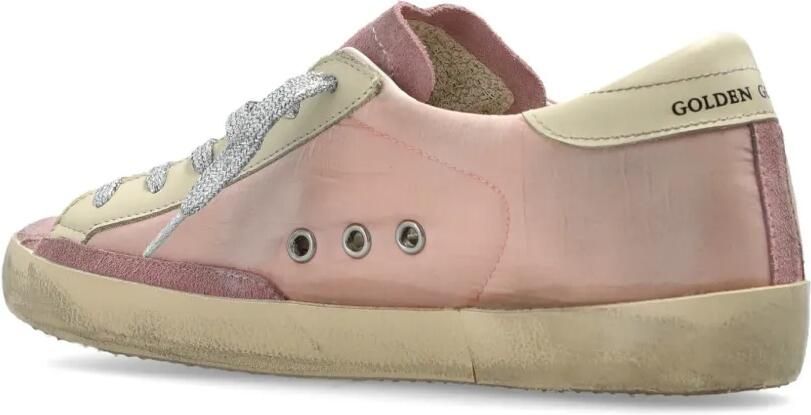 Golden Goose Super-Star gerafelde sneakers Roze - Foto 4