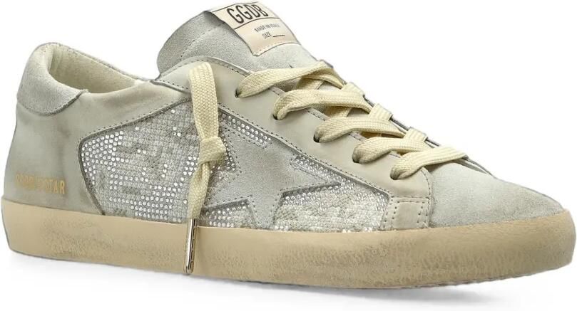 Golden Goose Super-Star leren sneakers Beige