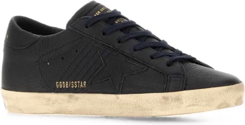 Golden Goose Super-Star leren sneakers Blauw