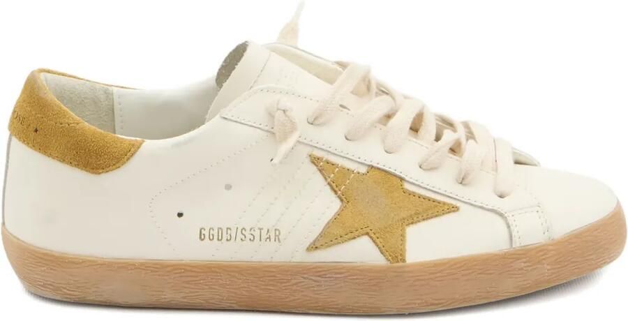 Golden Goose Super Star leren sneakers Wit