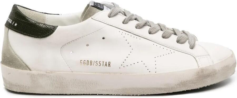 Golden Goose Super-Star leren sneakers Wit