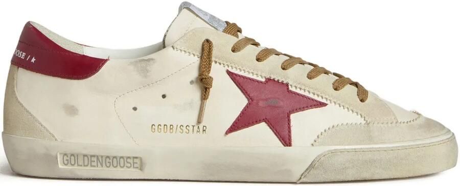 Golden Goose Super-Star leren sneakers Wit