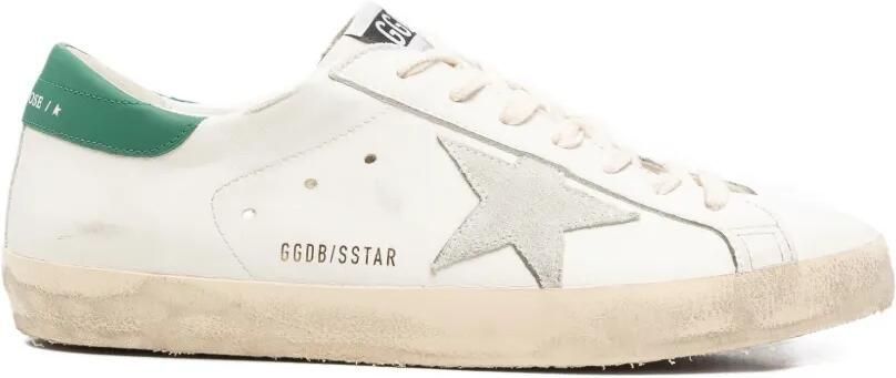 Golden Goose Super Star leren sneakers Wit