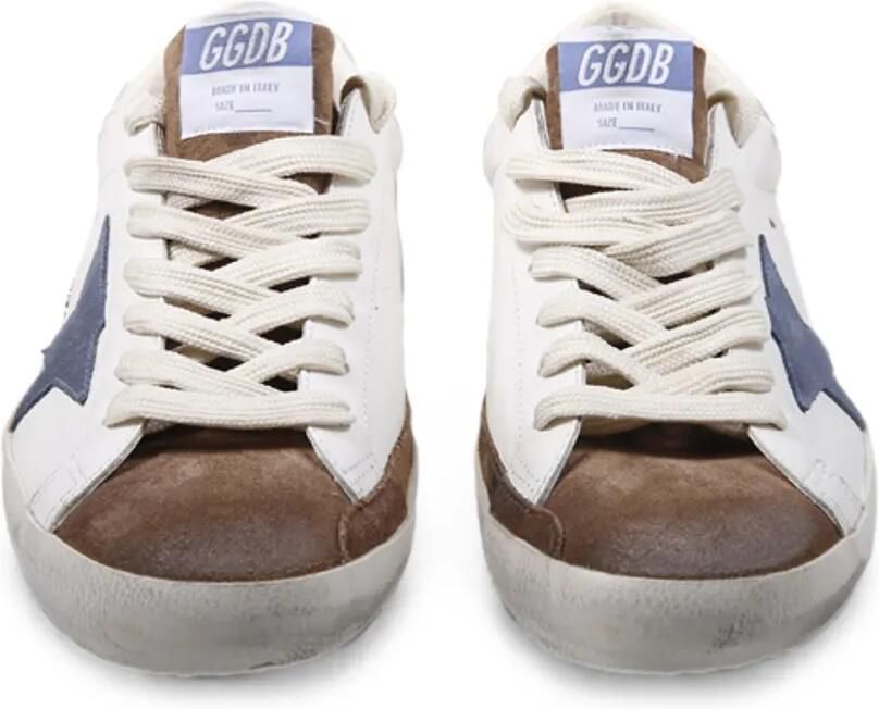 Golden Goose Super Star leren sneakers Wit - Foto 2