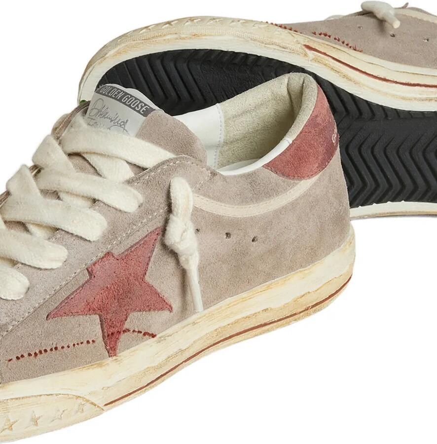 Golden Goose Super-Star LTD suède sneakers met suède ster en hiellus Beige - Foto 2