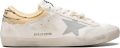 Golden Goose Super-Star Penstar "White Silver Beige" sneakers Wit - Wit