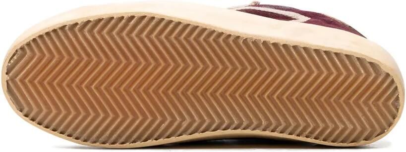 Golden Goose Super-Star Penstar "Wine Red Black" sneakers Rood - Foto 5