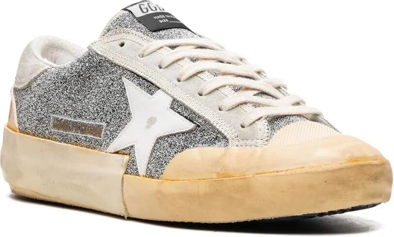 Golden Goose Super-Star "Silver White Ice Vanilla" sneakers Zilver - Foto 2