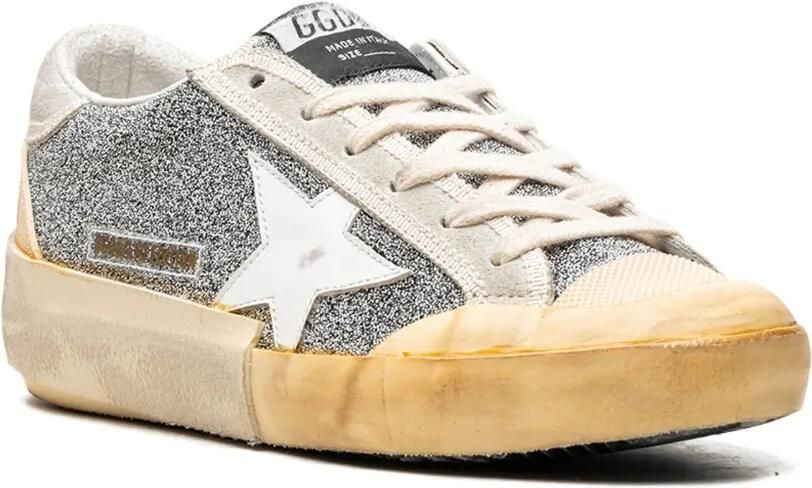 Golden Goose Super-Star "Silver White Ice Vanilla" sneakers Zilver - Foto 2