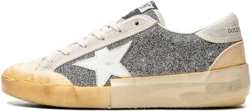 Golden Goose Super-Star "Silver White Ice Vanilla" sneakers Zilver - Foto 4