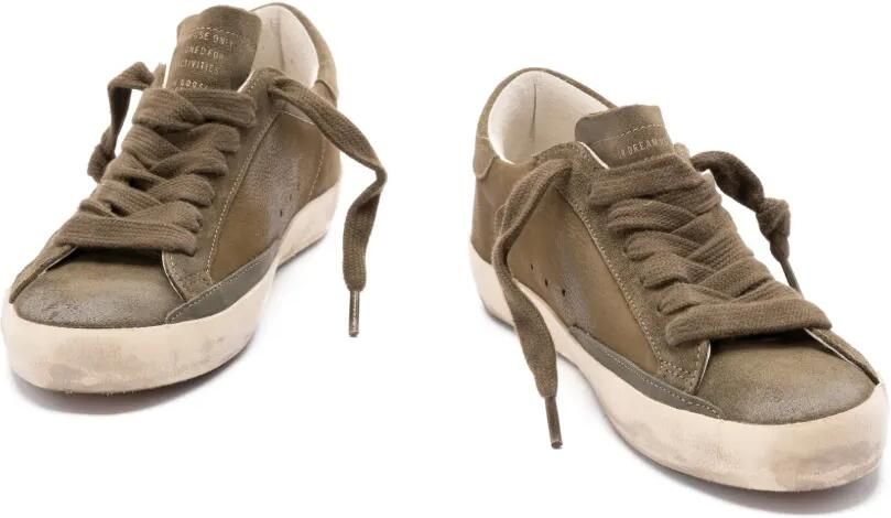 Golden Goose Super-Star sneakers Groen - Foto 3