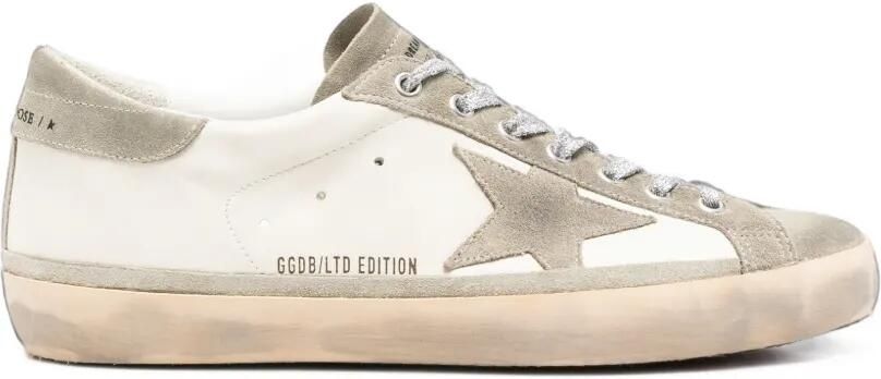Golden Goose Super-Star sneakers met borduurwerk Wit