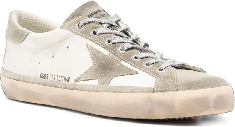 Golden Goose Super-Star sneakers met borduurwerk Wit - Foto 4