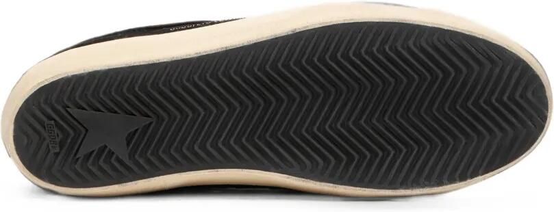 Golden Goose Super-Star sneakers met fluwelen bovenwerk en gelamineerde ster met bedels Zwart - Foto 5
