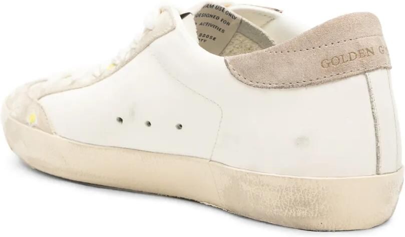 Golden Goose Super-Star sneakers met geborduurde bloemen Wit - Foto 2