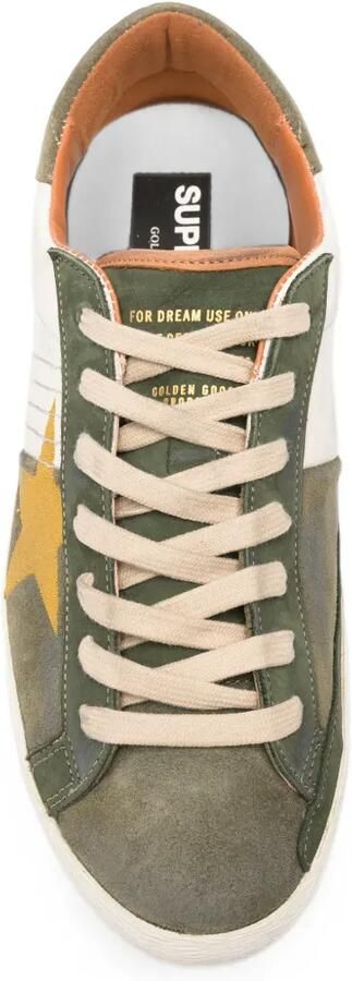 Golden Goose Super-Star sneakers met gerafeld-effect Groen - Foto 3