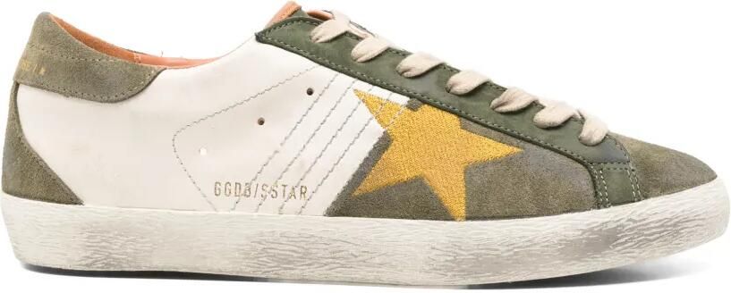 Golden Goose Super-Star sneakers met gerafeld-effect Groen - Foto 4