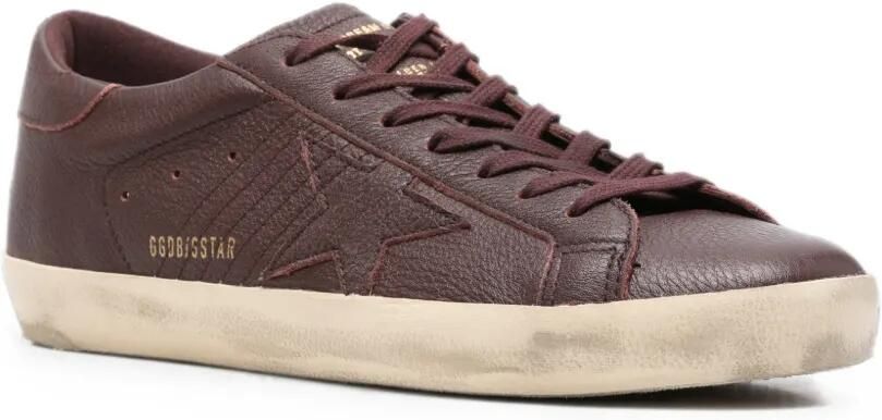 Golden Goose Super-Star sneakers met gerafeld-effect Rood - Foto 2