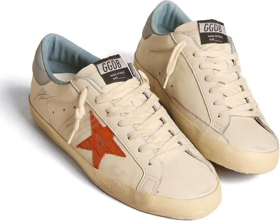 Golden Goose Super-Star sneakers met gerafeld-effect Wit - Foto 2