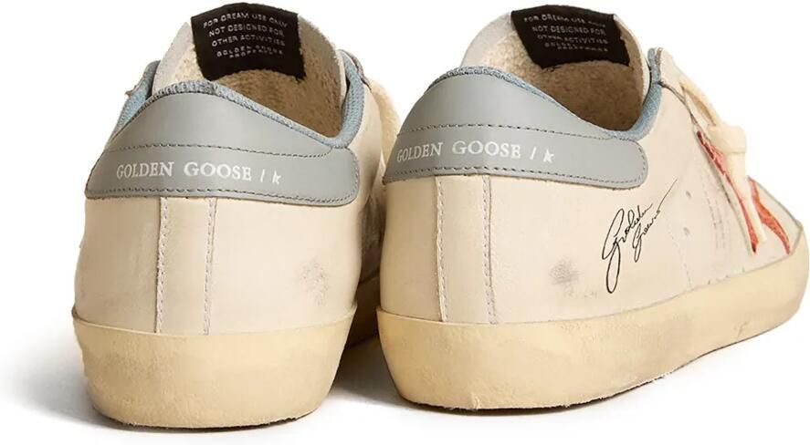 Golden Goose Super-Star sneakers met gerafeld-effect Wit - Foto 4