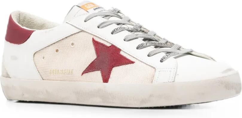 Golden Goose Super-Star sneakers met gerafeld-effect Wit - Foto 2