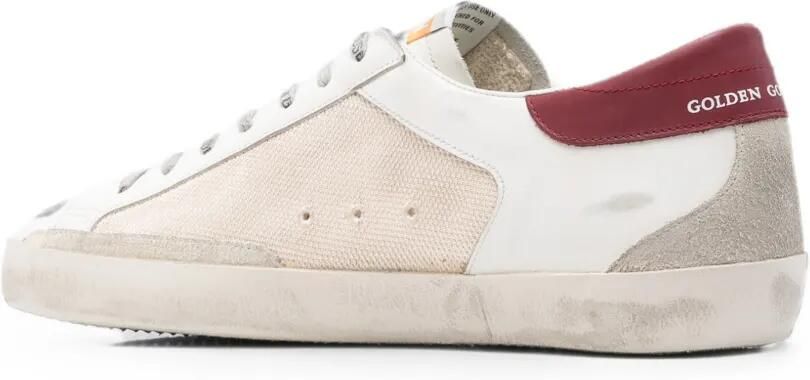Golden Goose Super-Star sneakers met gerafeld-effect Wit - Foto 3