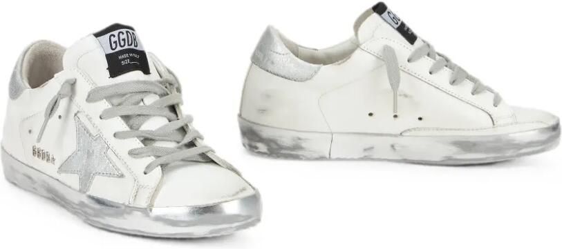 Golden Goose Super-Star sneakers met gerafeld-effect Wit - Foto 3