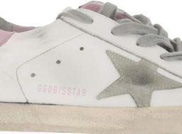 Golden Goose Super-Star sneakers met gerafeld effect Wit