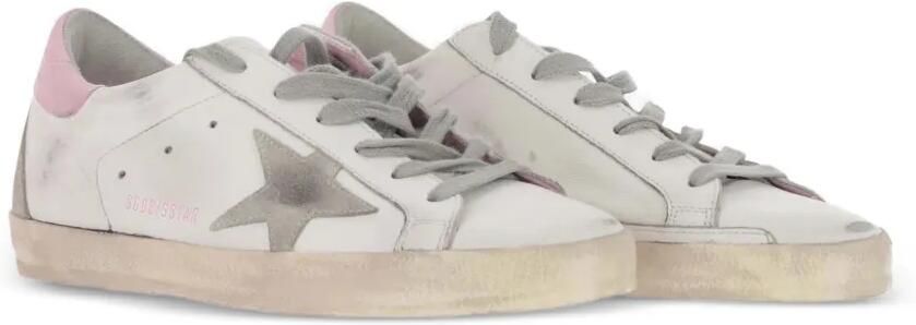 Golden Goose Super-Star sneakers met gerafeld effect Wit - Foto 5