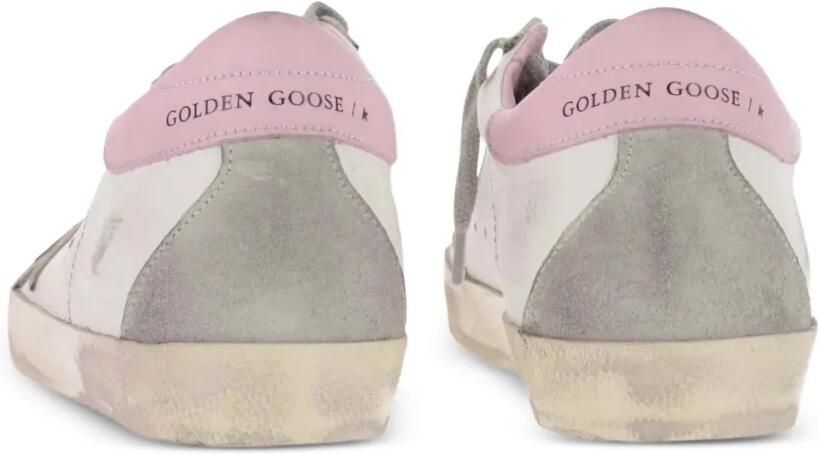 Golden Goose Super-Star sneakers met gerafeld effect Wit - Foto 3