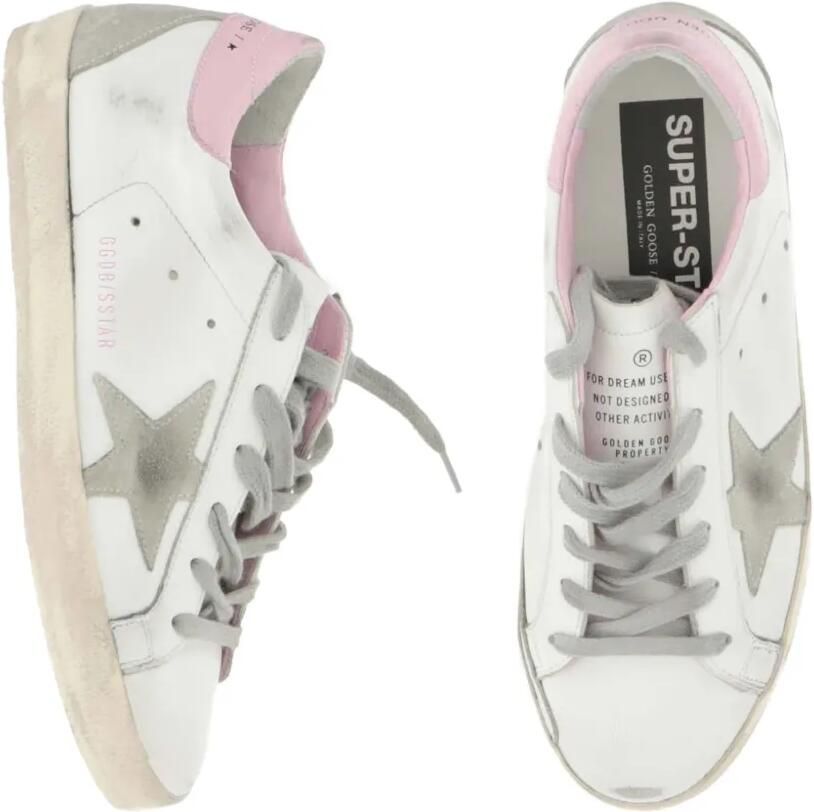 Golden Goose Super-Star sneakers met gerafeld effect Wit - Foto 2