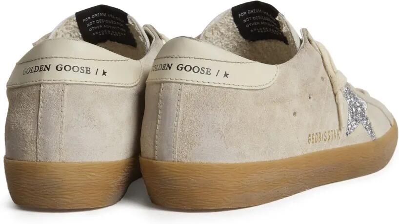 Golden Goose Super-Star sneakers met glitter Beige - Foto 4