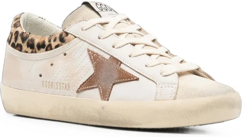Golden Goose Super-Star sneakers met luipaardprint Beige - Foto 2