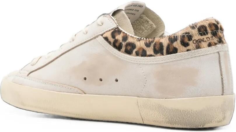 Golden Goose Super-Star sneakers met luipaardprint Beige - Foto 3