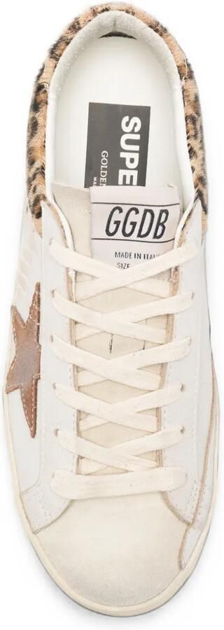 Golden Goose Super-Star sneakers met luipaardprint Beige - Foto 4