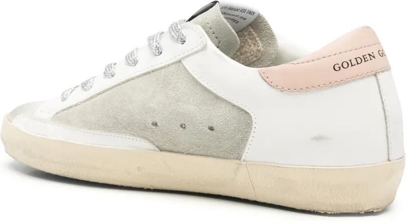 Golden Goose Super-Star sneakers met suède vlak Wit - Foto 3